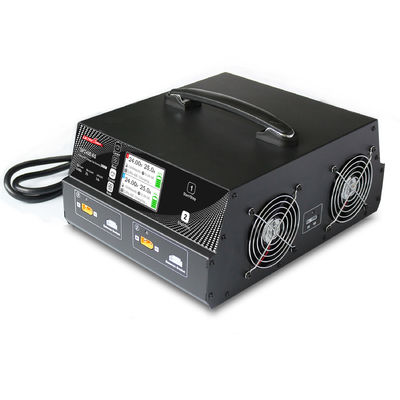 Bom preço Carregador de Bateria para Drone 2400W de Alta Potência 4 Portas 25A para Baterias 6S LiPo LiHV on-line
