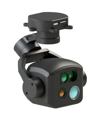 良い価格 ユニバーサルジョイントUAVギンバルカメラ 10x光学ズーム 640×512熱画像と1500mレーザー距離測定器 オンライン