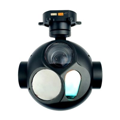 qualité 30x Optical Zoom 640x 512 Thermal Imaging 5KM Ranging Three-light Pod Gimbal Camera pour les drones usine