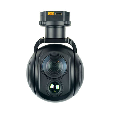 Qualität Hochleistungs-Dual-Sensor Gimbal-Kamera mit 30X optischem Zoom 640×512 Wärmebildgebung und KI-Zieldetektion usine