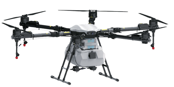 quality EV610 Aerial Spraying Drones Six Axis 10 Kg Portable Durable Pesticide Sprayer Agricultural Drone factory