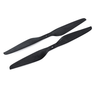 kualitas 19x5.7 Inch Carbon Fiber Matte Straight Paddle Drone Propeller untuk Quadcopters pabrik